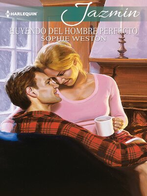cover image of Huyendo del hombre perfecto